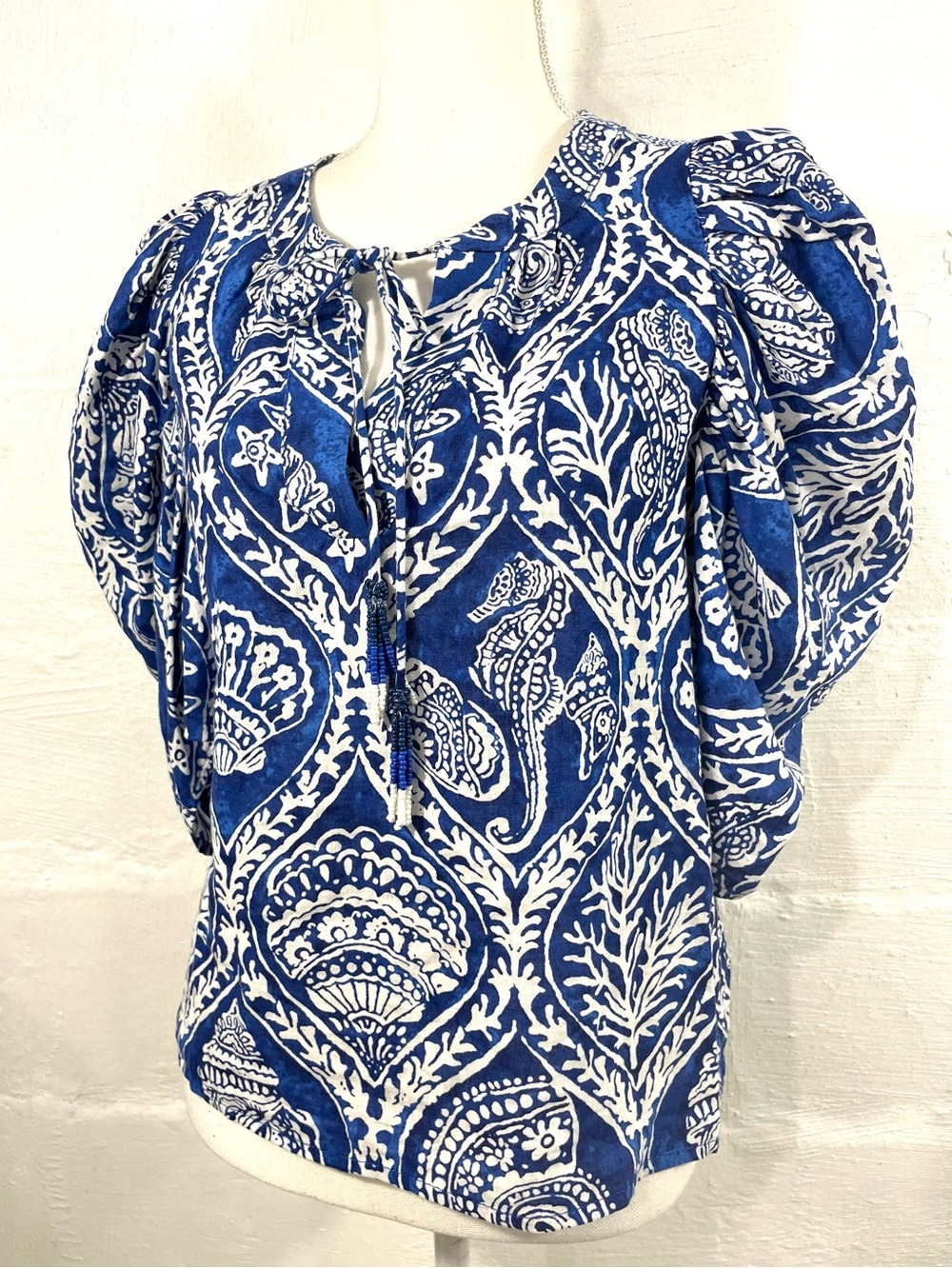 PANAMA JACK PUFFY SLEEVE TOP